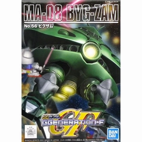 Gundam SD BB #056 MA-08 BYG-ZAM GGeneration-F Model Kit Display Base Anime Statue