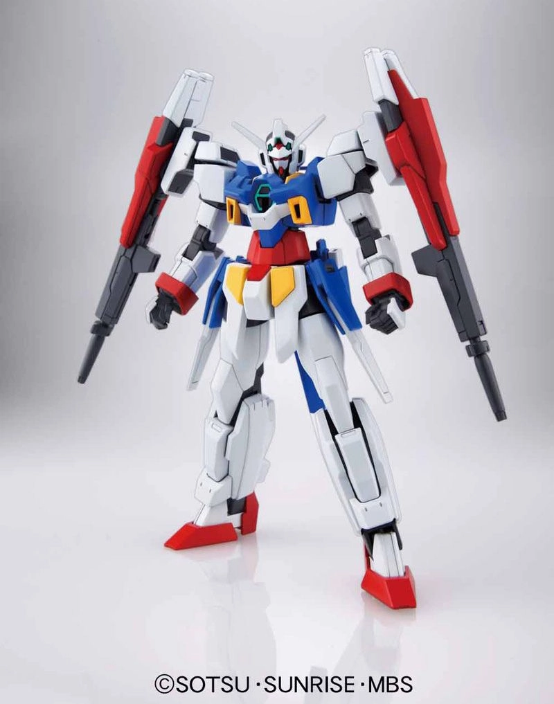 Battle Figure Gift Bundle Gundam 1/144 HG AGE #17 AGE-2DB Gundam AGE-2 Double Bullet Model Kit
