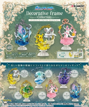 Re-Ment Pokemon Decorative Frame Collection Trading Figures Box Set of 6 Superhero Model