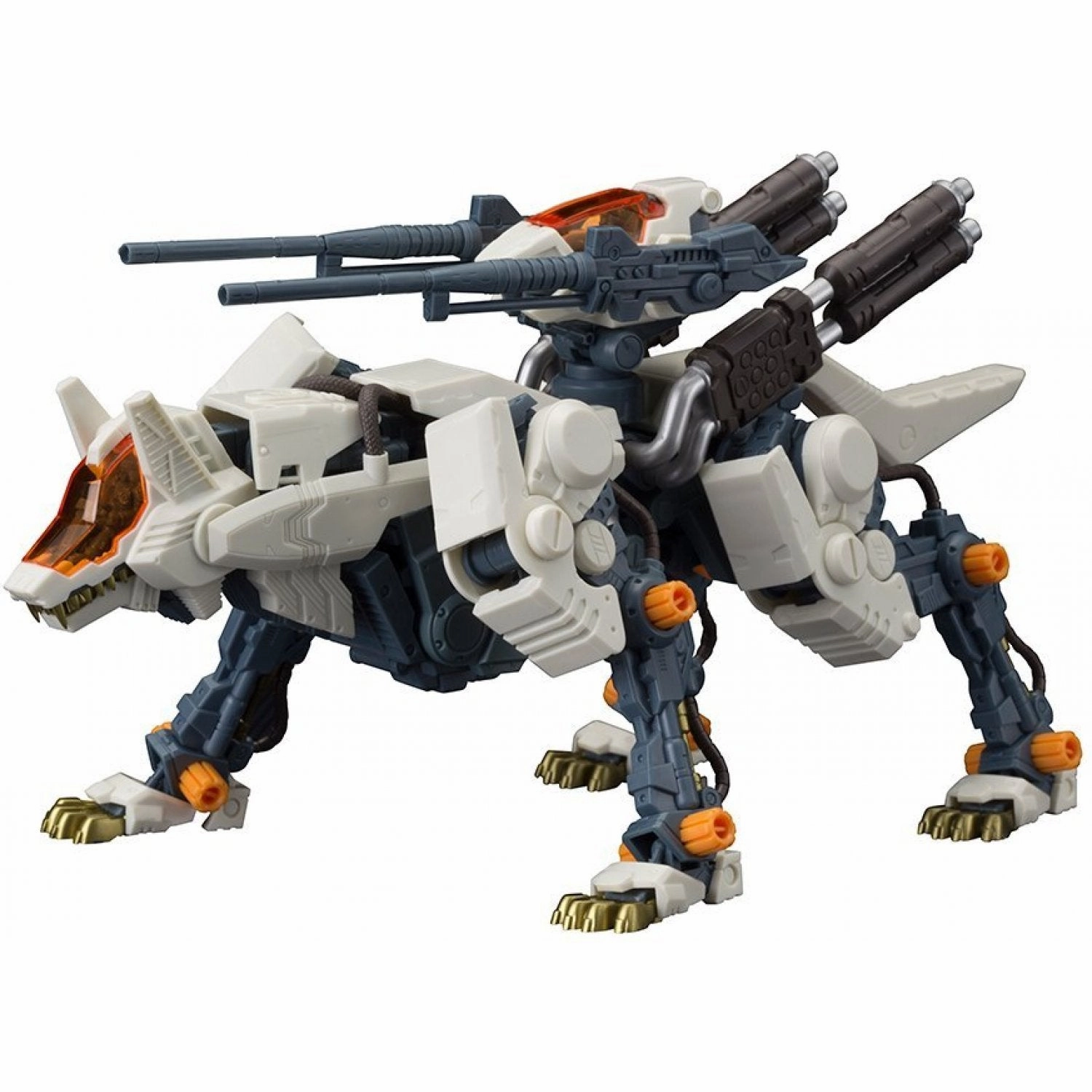 Kotobukiya 1/72 Zoids HMM #002 RHI-3 Command Wolf Repackage Ver. Scale Model Kit Action Art