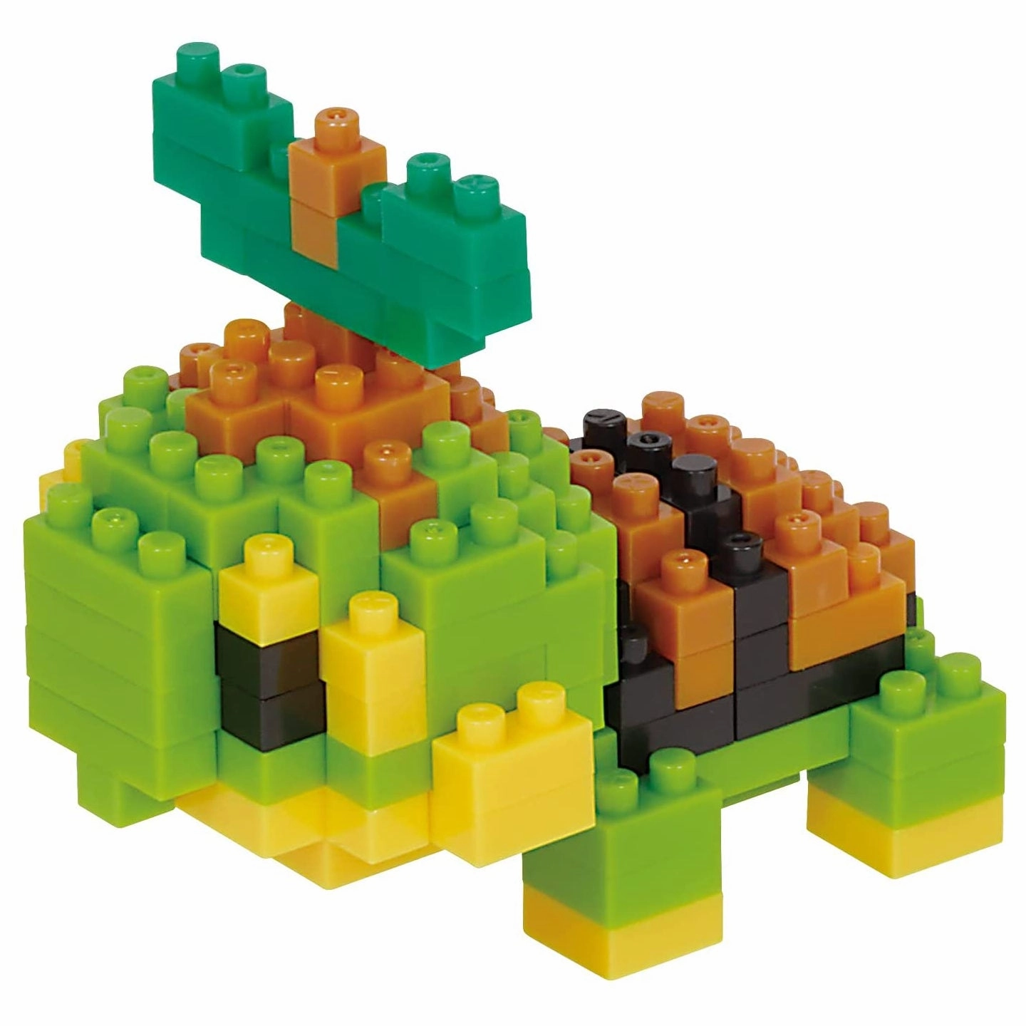 Interactive Toy promotional item Kawada Nanoblock Pokemon Buildable Turtwig Building Blocks Figure