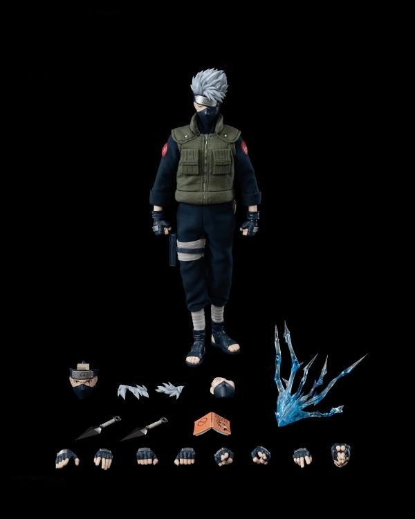 ThreeZero FigZero 1/6 Naruto Kakashi Hatake Action Figure Hallway Display