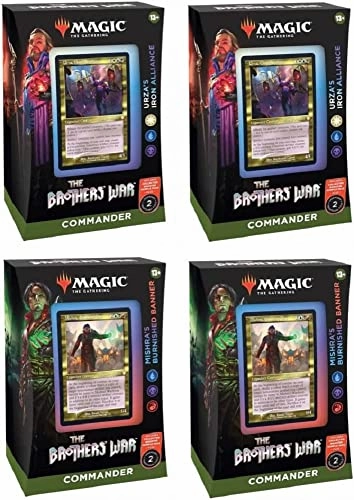 MAGIC: The Gathering The Brothers' War Commander Deck 2 Types (English Ver.) Mystery Pack Opening
