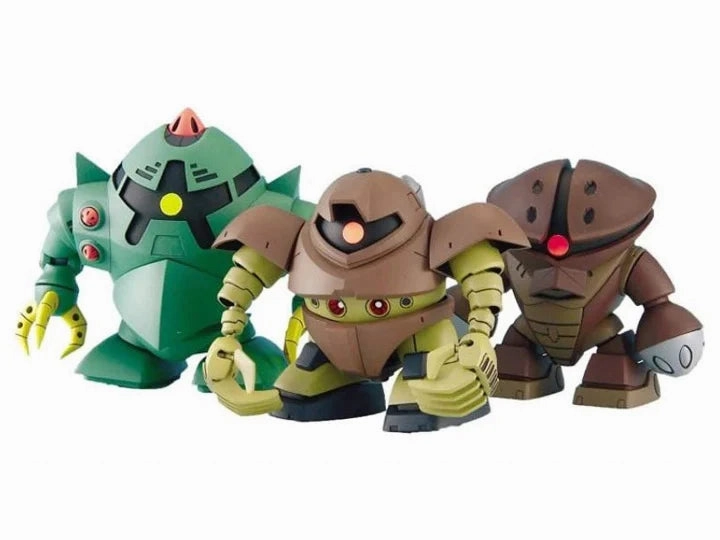 Gundam SD BB #238 Gogg and Acguy and Zock Senshi Model Kit Multi Pack Conservation Grade