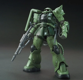 Gundam 1/144 HG The Origin #025 MS-06C-6/R6 Zaku II Type C-6/R6 Model Kit Display Toy Virtual Collectible