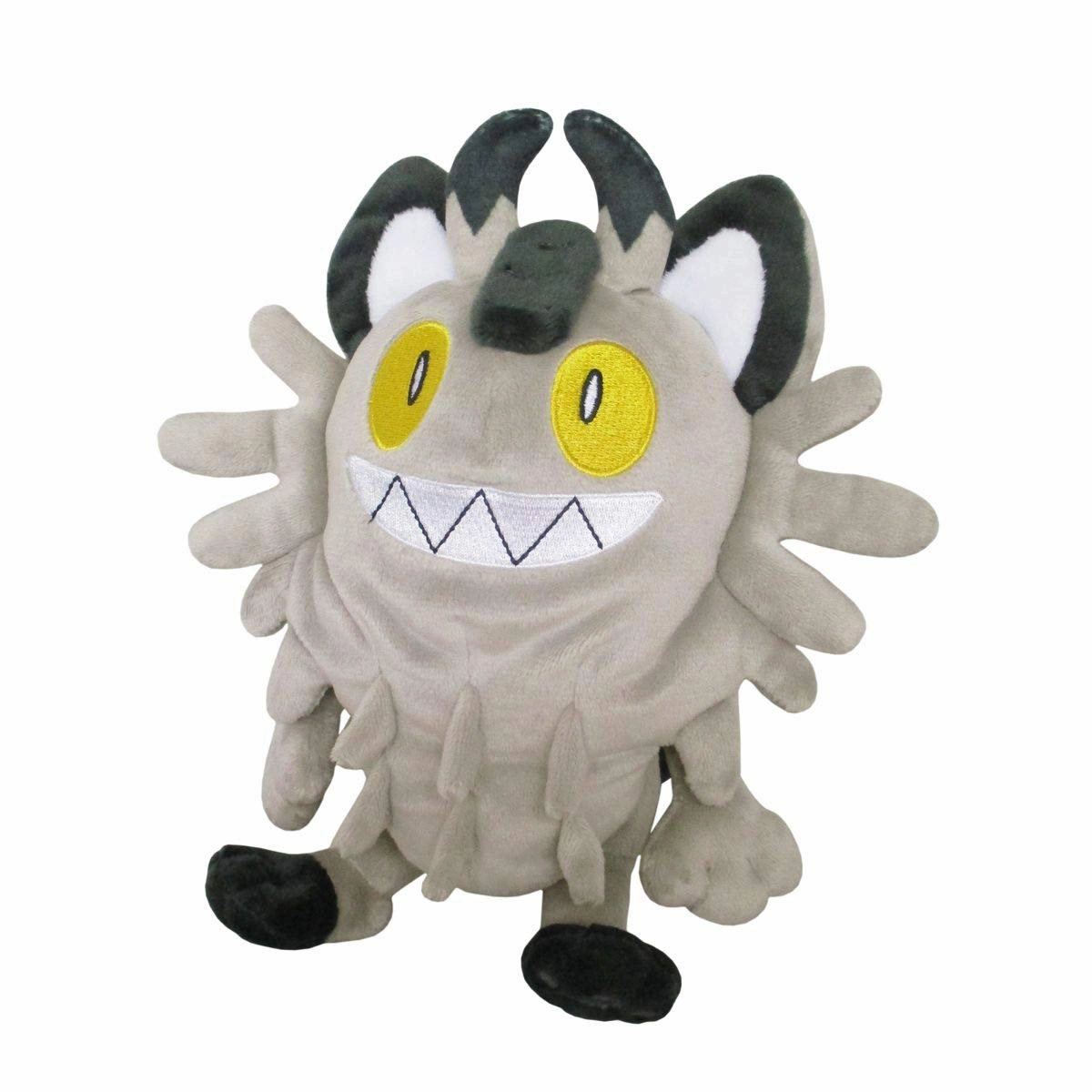 Toy Pack Unboxing Mystery Find Display "Pokemon" Allstar Collection Plush PP163 Meowth Galar Form (S Size)