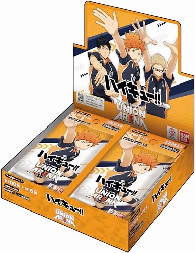 UNION ARENA "Haikyu!!" Booster Pack UA19BT Random Drop Display Hidden Drop Discovery