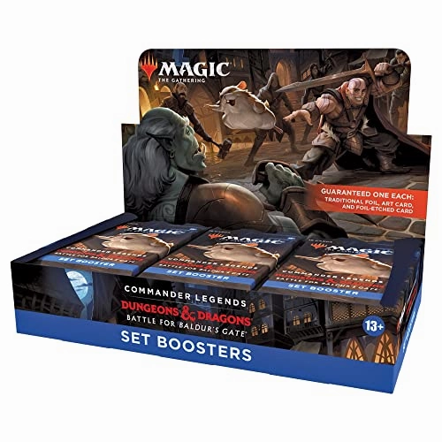 MAGIC: The Gathering Commander Legends: Battle for Baldur's Gate Set Booster (English Ver.) Exclusive Find Display Collectible Find Showcase