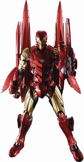"Tech-on Avengers" S.H.Figuarts Iron Man Tech on Avengers Chibi Style Superhero Decor