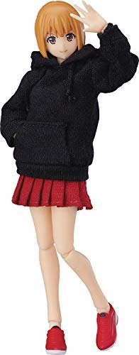figma Female Body (Emily) with Hoodie Outfit Premium Merchandise Independent Artist