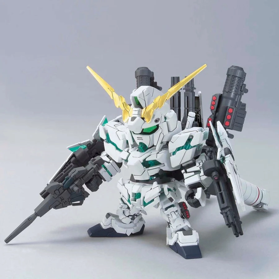 Gundam SD BB #390 RX-0 Full Armor Unicorn Gundam BB Model Kit Detailed Model Historical Leader