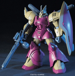 Chibi Toy Gundam 1/144 HGUC #026 0083 Stardust Memory MS-14Fs Gelgoog Marine (Cima Garahau Custom) Model Kit