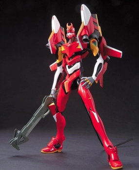 Battle Reenactment Bandai HG #05 Rebuild of Evangelion EVA-02 Production Type Model Kit