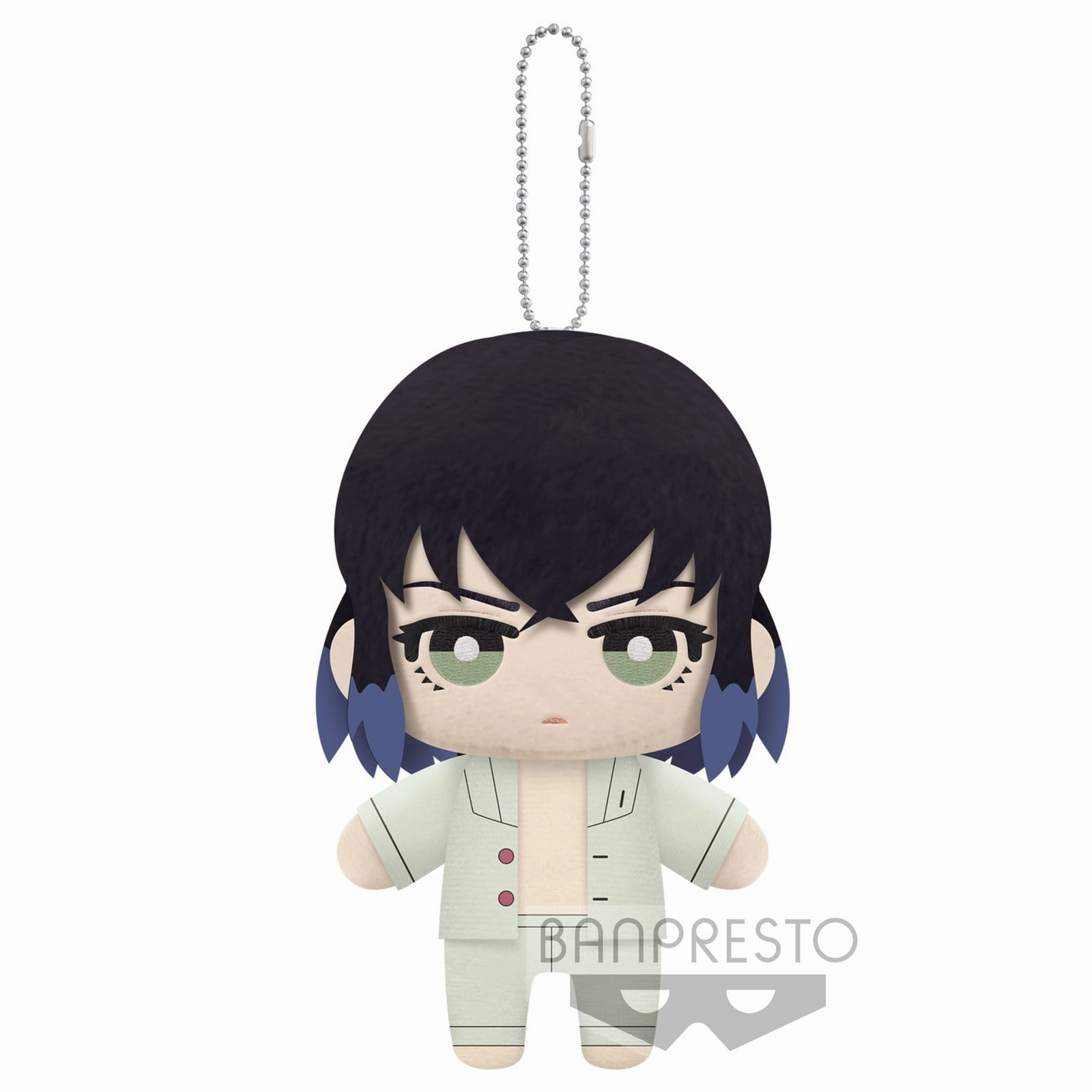 DEMON SLAYER: KIMETSU NO YAIBA MASCOT PLUSH??THE BUTTERFLY MANSION VER.??(C:INOSUKE HASHIBIRA) Monochromatic Scheme