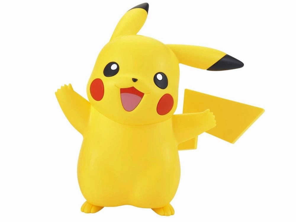 Bandai Quick Model #01 Pokemon Pikachu Model Kit PVC Creation Collectible Figure