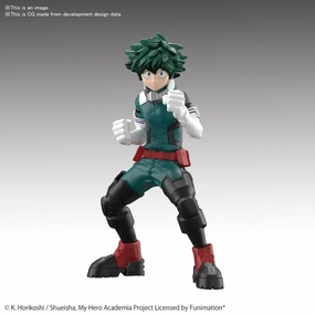 Display Base Historical Leader Bandai Entry Grade My Hero Academia Izuku Midoriya Deku Model Kit