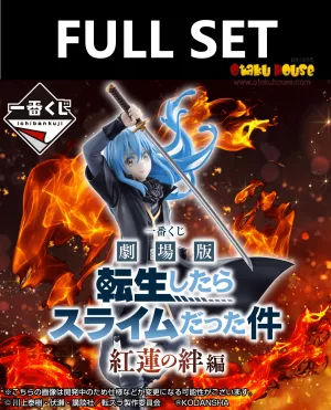Ichiban Kuji - That Time I Got Reincarnated As A Slime - Red Lotus Bond Edition (FULL SET OF 80) Focus improvement