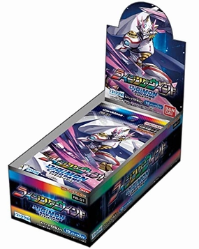 Limited Find Series Digimon Card Game Reboot Booster Rising Wind RB-01