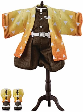 Nendoroid Doll Clothes Set "Demon Slayer: Kimetsu no Yaiba" Agatsuma Zenitsu Historic Replica Augmented reality