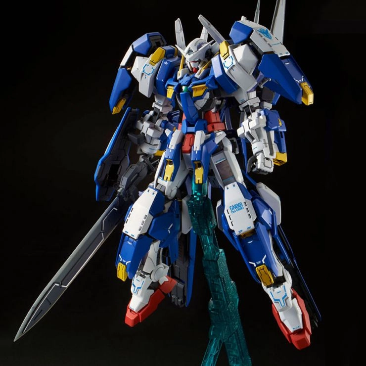 Flying Pose Gundam 1/100 MG 00 GN-001/HS-A01 Avalanche Exia (Dash) Model Kit
