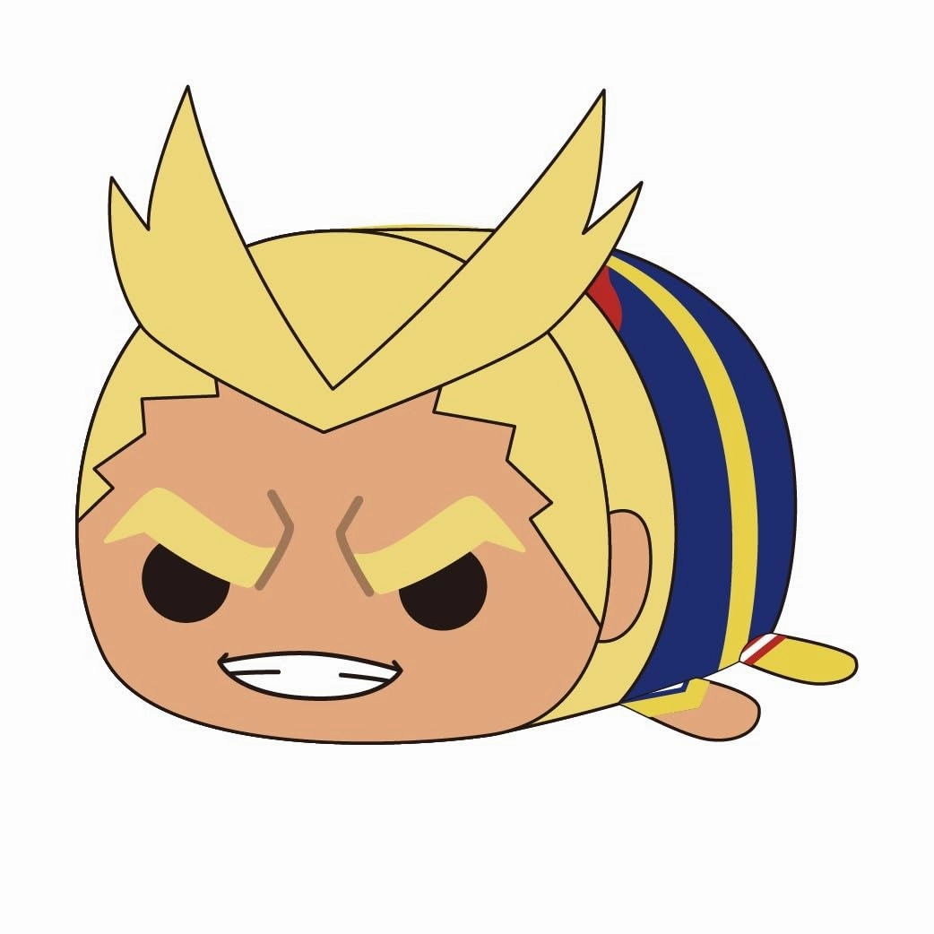 Appreciating Asset HA-53 "My Hero Academia" Potekoro Mascot Big 2 F All Might