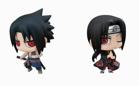 Veteran Designer Naruto Shippuuden Set Mega Buddy! Uchiha Sasuke & Itachi Brothers - MegaHouse