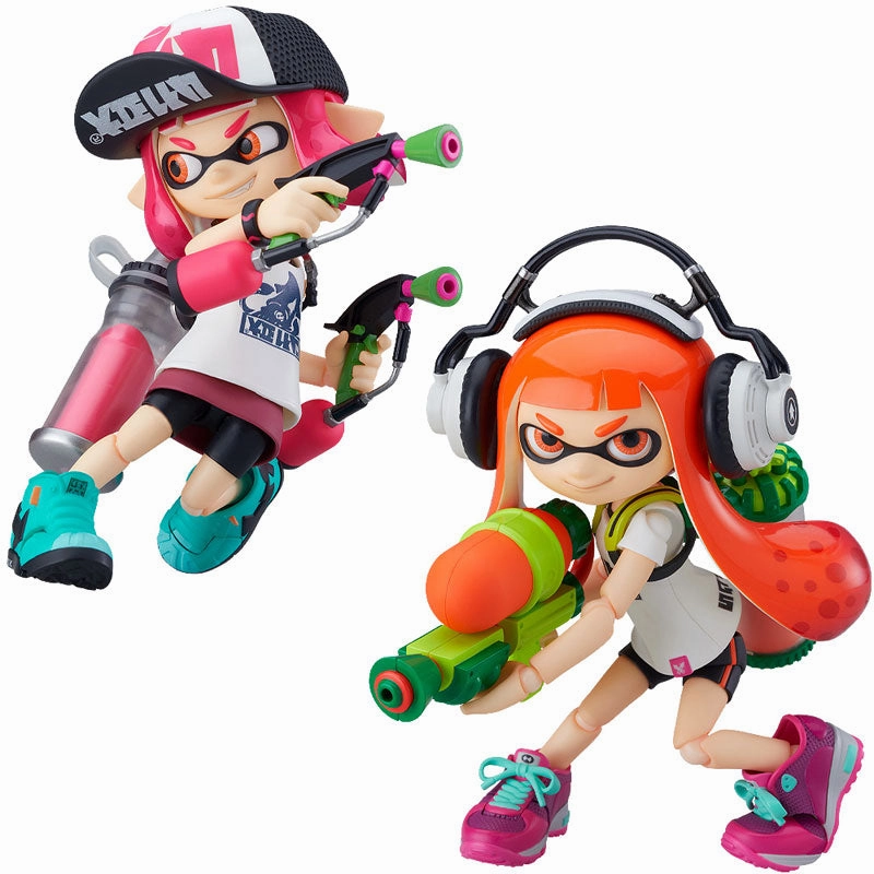 Famous Scientist figma "Splatoon" / "Splatoon 2" Splatoon Girl DX Edition