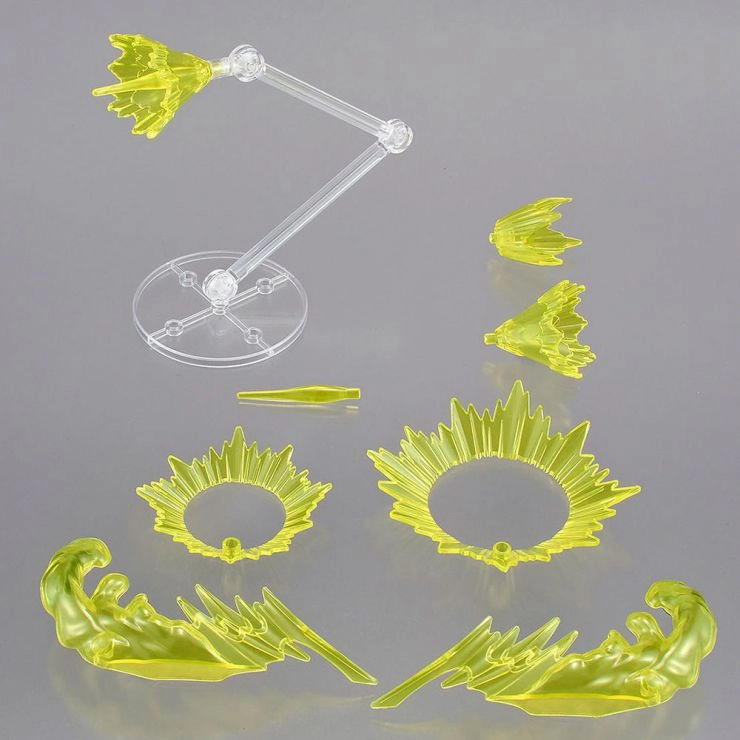 Bandai 30 Minutes Missions Customize Effect #7 Action Image Ver. (Yellow) Accessory Effect Kit Modernist Sculpture Age Appropriate