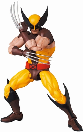 X-Men - Mafex No.138 Wolverine Brown Comic Ver. (Medicom Toy) Metal Craft