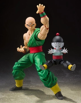 Vinyl Statue Fantasy Sculpture S.H. Figuarts Dragon Ball Z Tien and Chiaotzu Action Figure