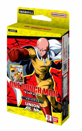 UNION ARENA "One-Punch Man" Start Deck UA35ST Toy Drop Display