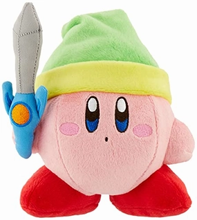"Kirby's Dream Land" ALL STAR COLLECTION Plush KP09 Sword Kirby (S Size) Collector's Pack Reveal