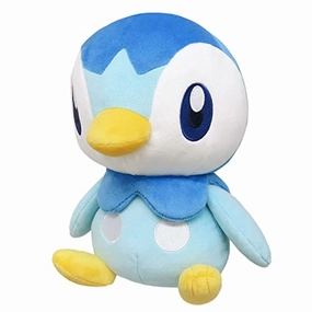 Surprise Pack Display Collectible Set Series "Pokemon" ALL STAR COLLECTION Plush PP223 Piplup (M Size)