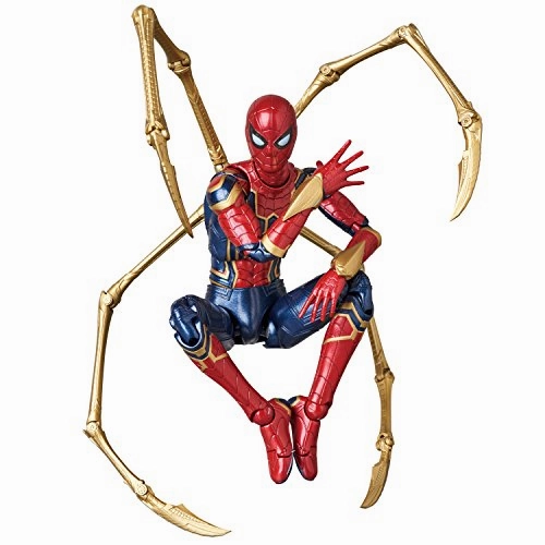 Crypto Art Avengers: Infinity War Mafex (No.081) Iron Spider  - Medicom Toy