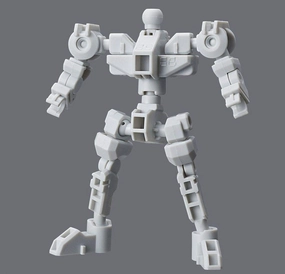 Art Series Museum Gift SDCS OP-01 Cross Silhouette Frame (White) Model Kit