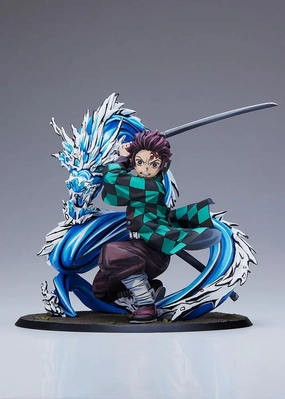Figure | Demon Slayer: Kimetsu no Yaiba | Tanjiro Kamado | Aniplex  1/8 Scale?Total Concentration Paint Ver Superhero Figure Convention Exclusive