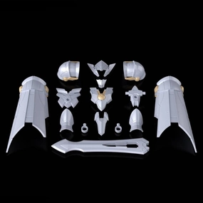 Impressionist Art Assembly Required Bandai 30 Minutes Fantasy 30MF A-02 1/144 Class-Up Armor (Liber Paladin) Accessory Model Kit