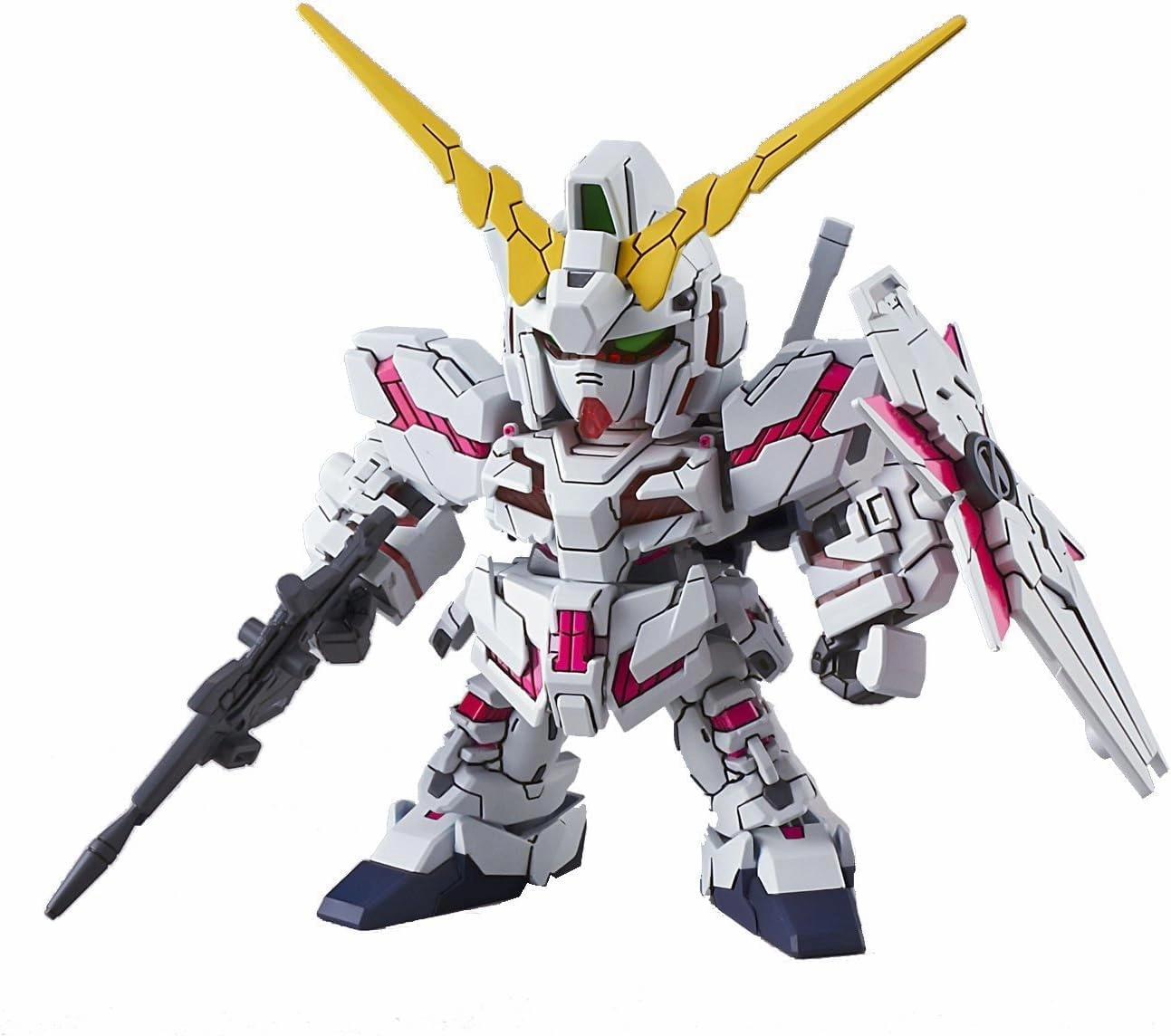 Gundam SD EX-Standard #005 Unicorn Gundam (Destroy Mode) Model Kit Cute Collectible PVC Figure