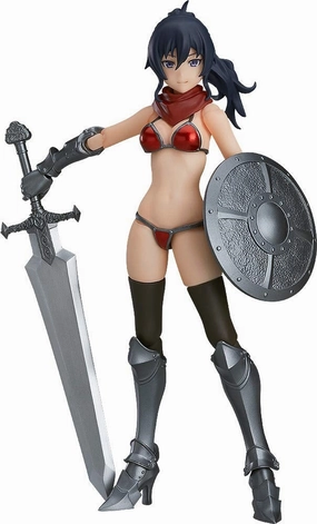 Figma #465 - Figma Styles - Bikini Armor Girl (Makoto) (Max Factory) Dog Statue