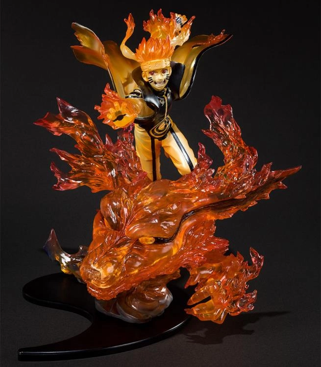 Figuarts Zero Naruto Shippuden Kurama Naruto Uzumaki (Kizuna Relation) Statue Action Product
