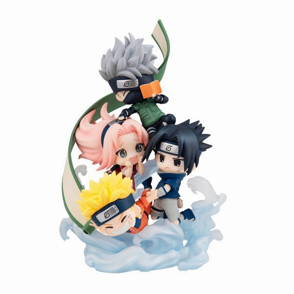 FigUnity "NARUTO -Shippuden-" Team 7 Shugo! Buildable Figure