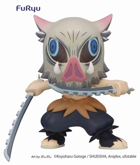 Gaming Merchandise Figure | Demon Slayer: Kimetsu no Yaiba | Inosuke Hashibira | FuRyu Toonize