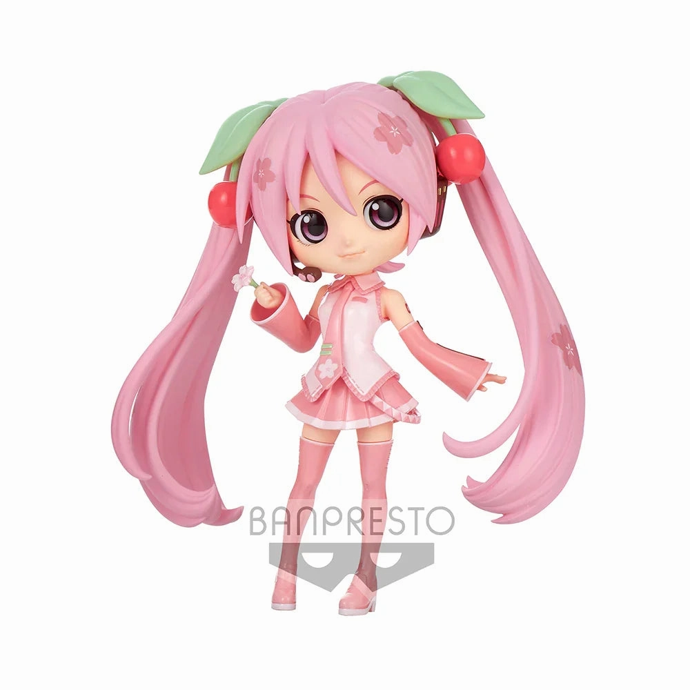 Loyal Customer Figure | Hatsune Miku | Sakura Miku | Q Posket ver. B