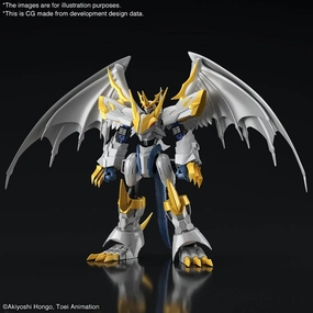 Plastic Model Staircase Decor Figure-rise Standard Amplified Digimon Adventure 2 Imperialdramon Paladin Mode Model Kit