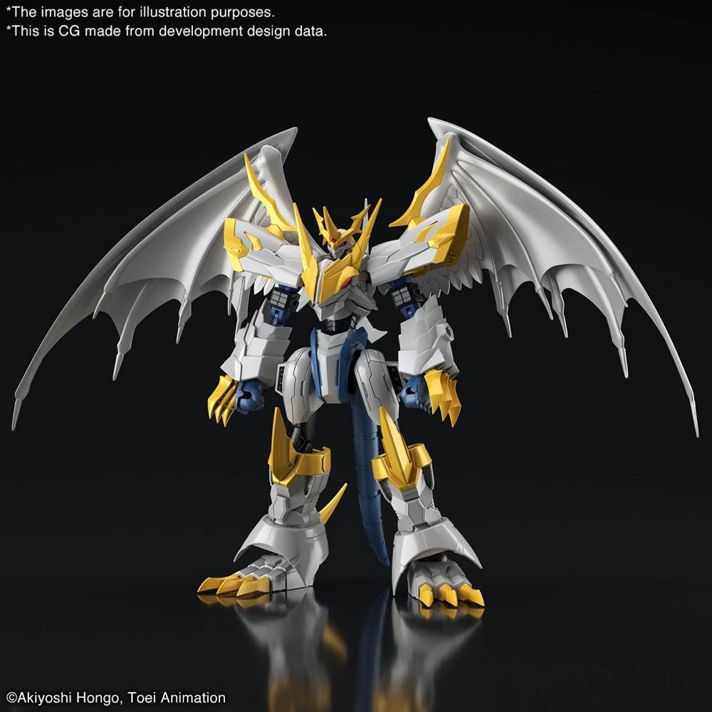 Plastic Model Staircase Decor Figure-rise Standard Amplified Digimon Adventure 2 Imperialdramon Paladin Mode Model Kit