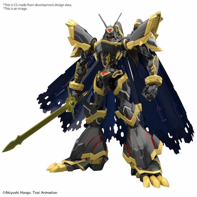 Figure-rise Standard Digimon Alphamon (Amplified) Model Kit Engineering Toy Miniature Toy