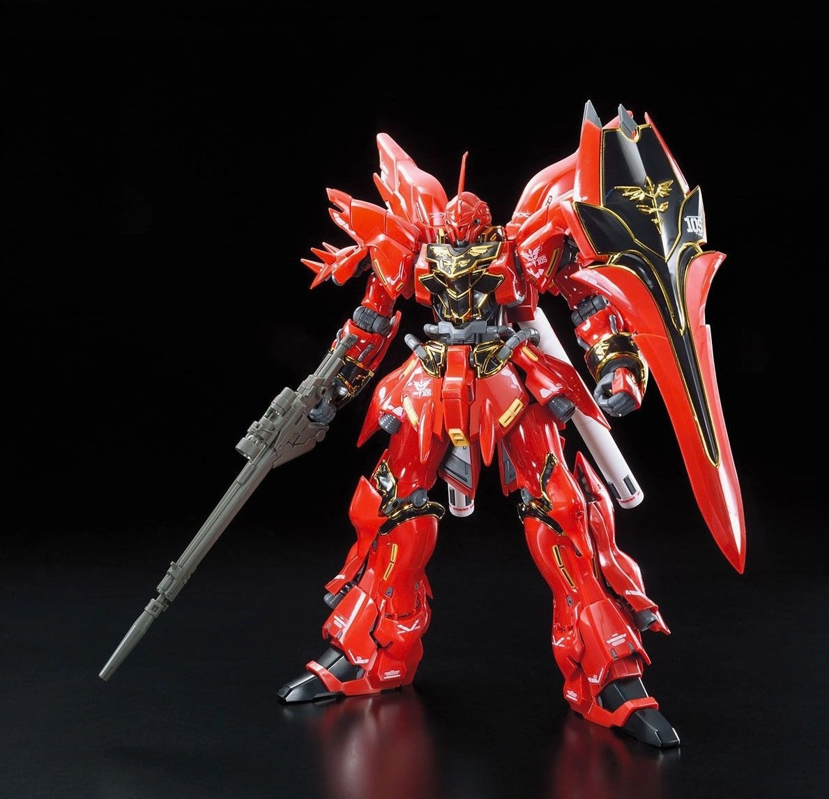 Gundam 1/144 RG #22 Unicorn MSN-06S Sinanju Model Kit Cultural Icon Anime Character