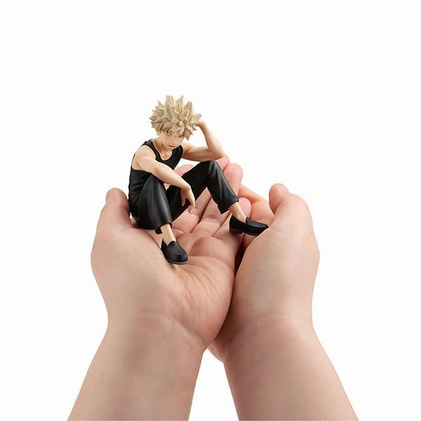 G.E.M. Series "My Hero Academia" Tenohira Bakugo Katsuki Painted Model