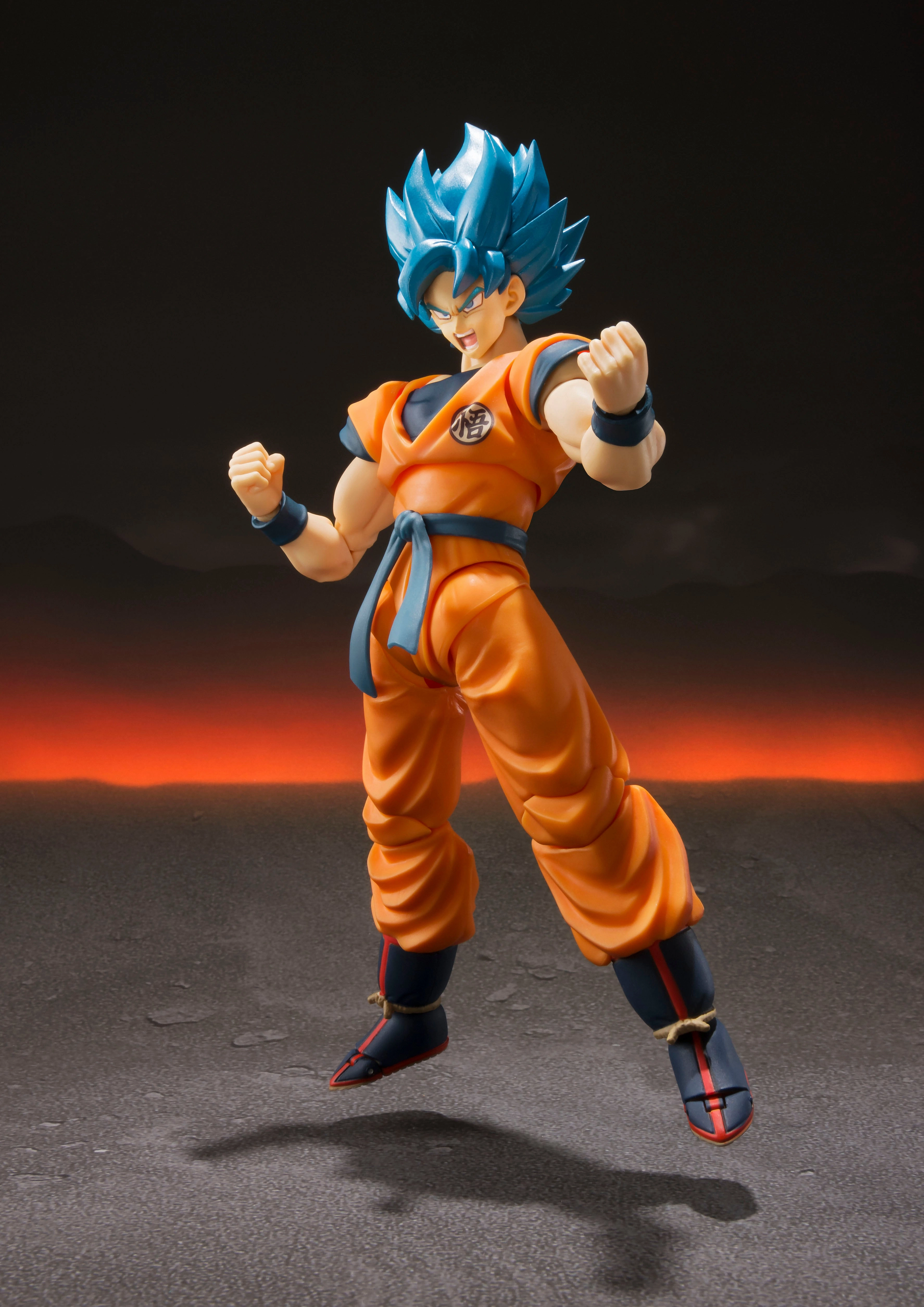 S.H. Figuarts Dragon Ball Super Saiyan God Super Saiyan Goku Blue Action Figure Character Decor