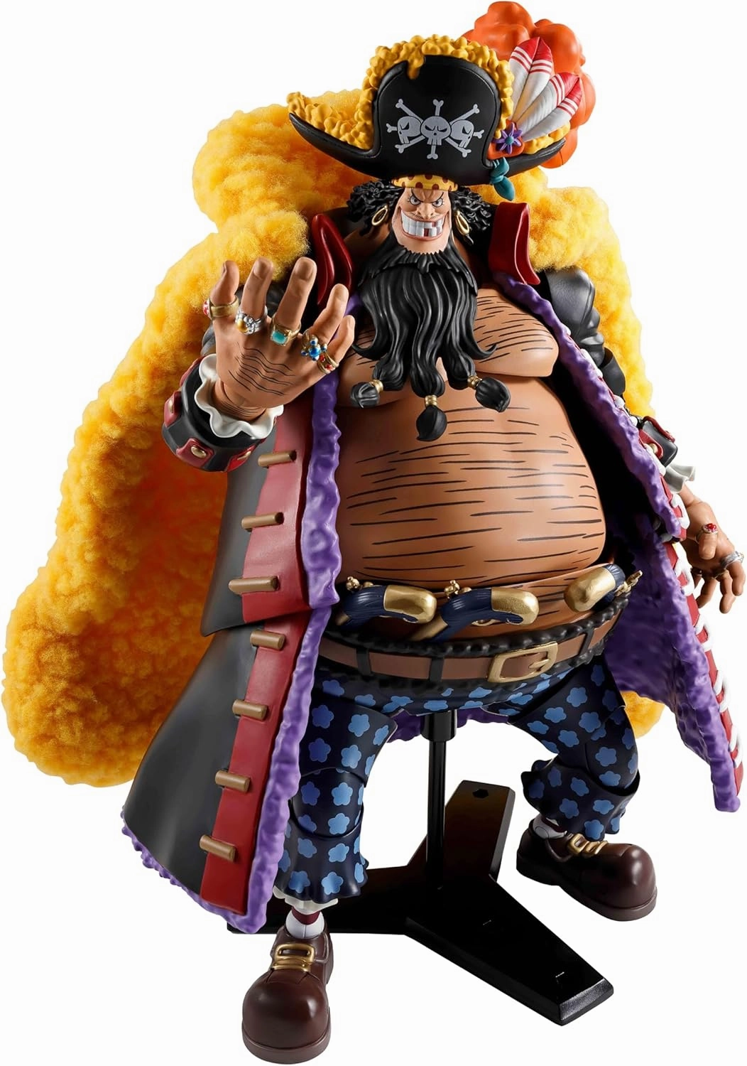 Family friendly S.H.Figuarts "One Piece" Marshall D. Teach -Four Emperors-